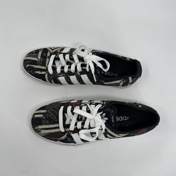 ADIDAS Originals Women's Adria Lo WMN Lace-Up Sneaker B25811 Jungle-Print Sz 8.5 - Picture 2 of 9